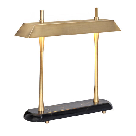 Rennick Gold/Black Table Lamp - Ornate Home