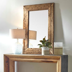 Rennick Reclaimed Pine Large Mirror - Ornate Home