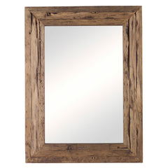 Rennick Woodtone Rustic Wood Mirror - Ornate Home