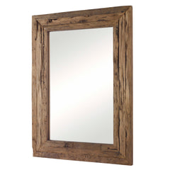 Rennick Woodtone Rustic Wood Mirror - Ornate Home