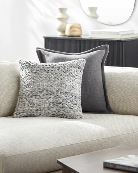 Renny Cozy Textured Throw Pillow - Ornate Home