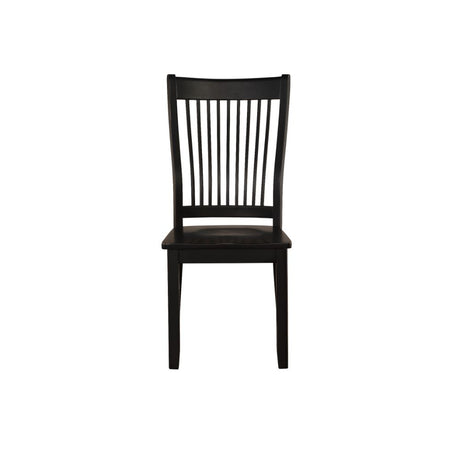 Renske Side Chair in Black (Set of 2) - Ornate Home