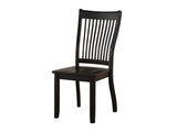 Renske Side Chair in Black (Set of 2) - Ornate Home