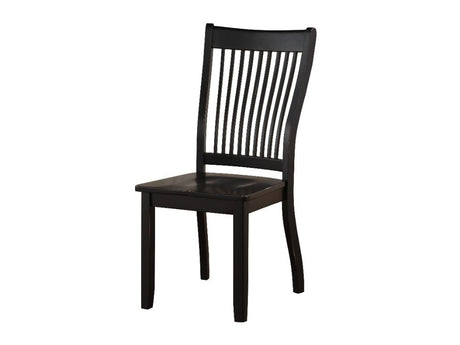 Renske Side Chair in Black (Set of 2) - Ornate Home