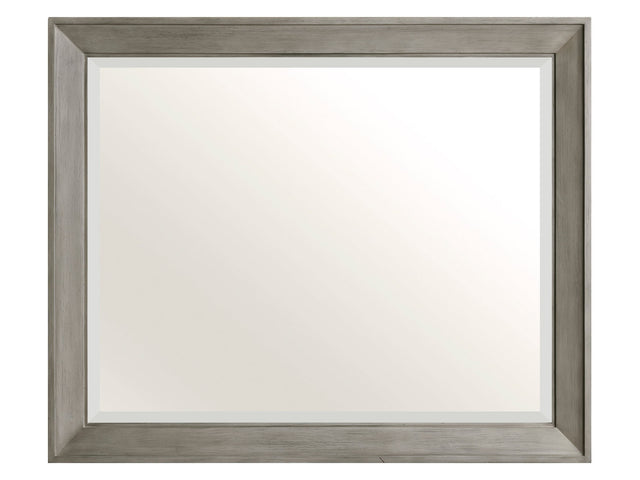 Renton Antique Gray White Mirror - Ornate Home
