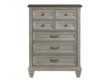 Renton Brown/Antique Gray Chest - Ornate Home