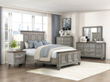 Renton Brown/Antique Gray Chest - Ornate Home