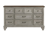 Renton Brown/Antique Gray Dresser - Ornate Home