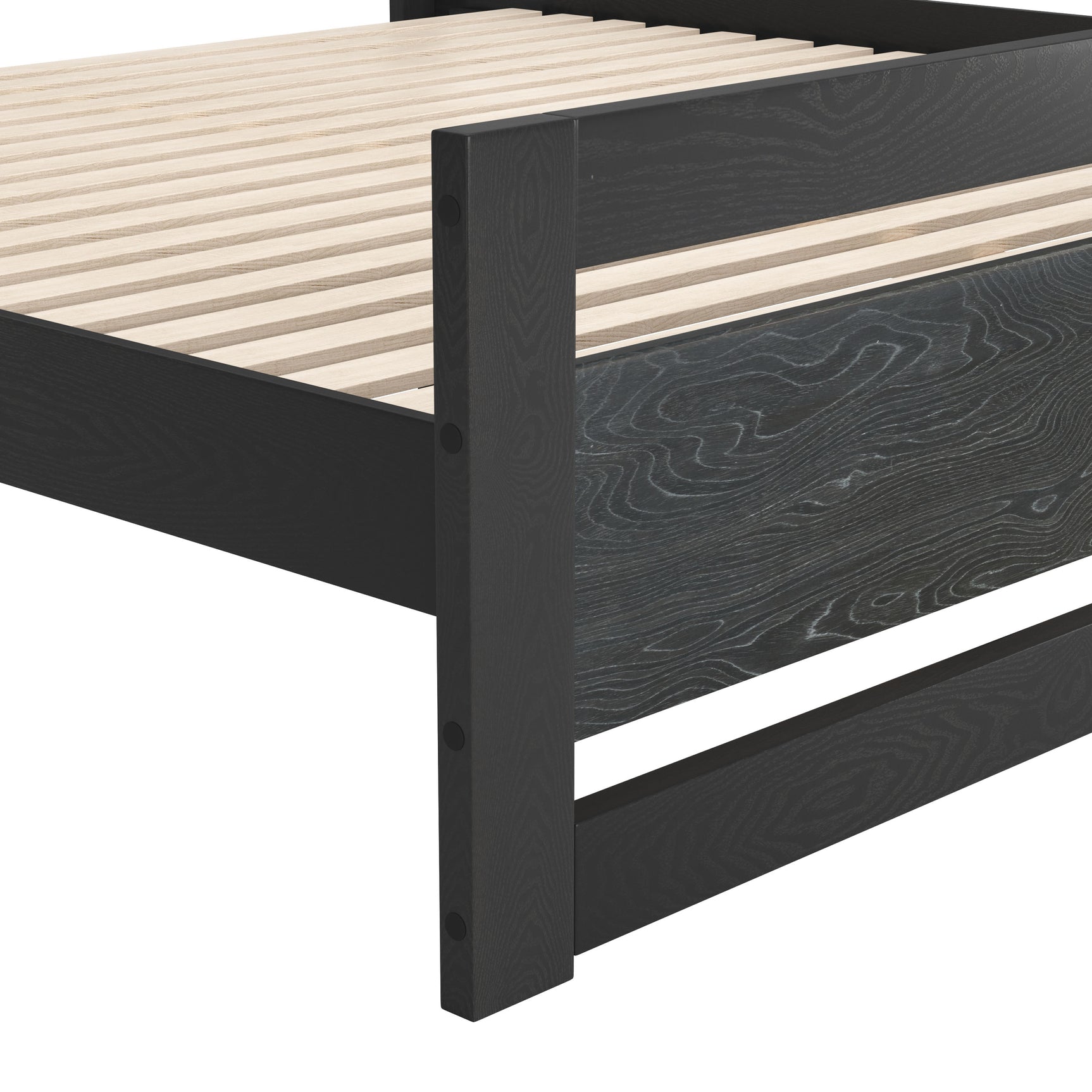 Repos Black Queen Bed - Ornate Home