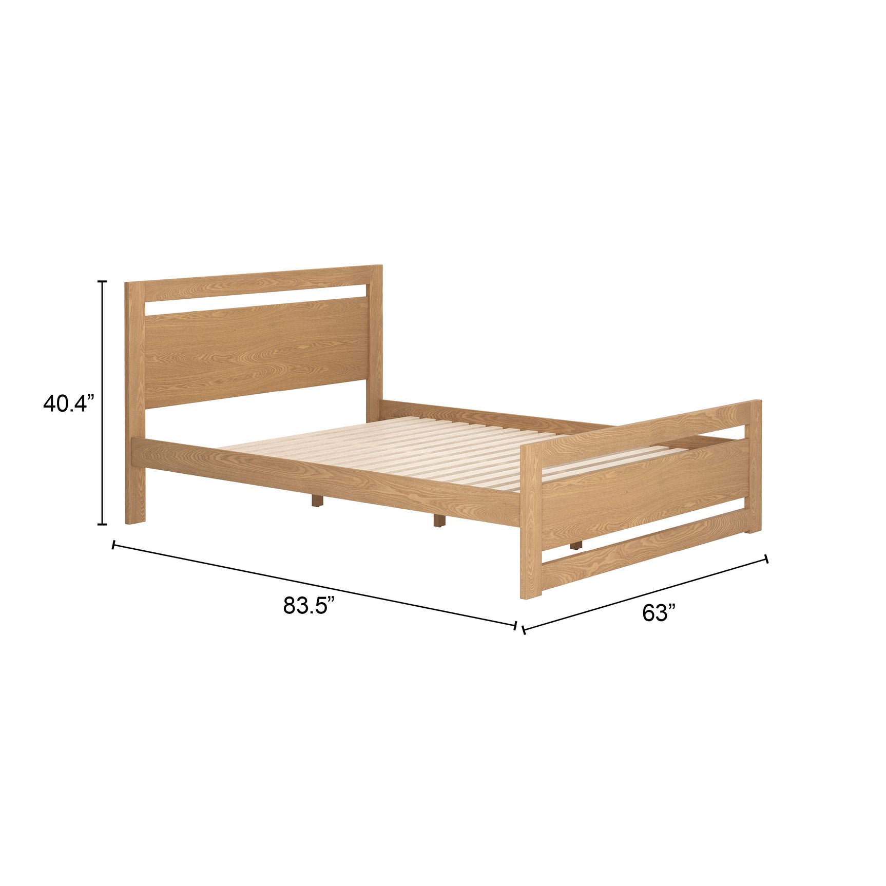 Repos Brown Queen Bed - Ornate Home