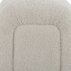 Repose Ivory Oversized Bench - Ornate Home