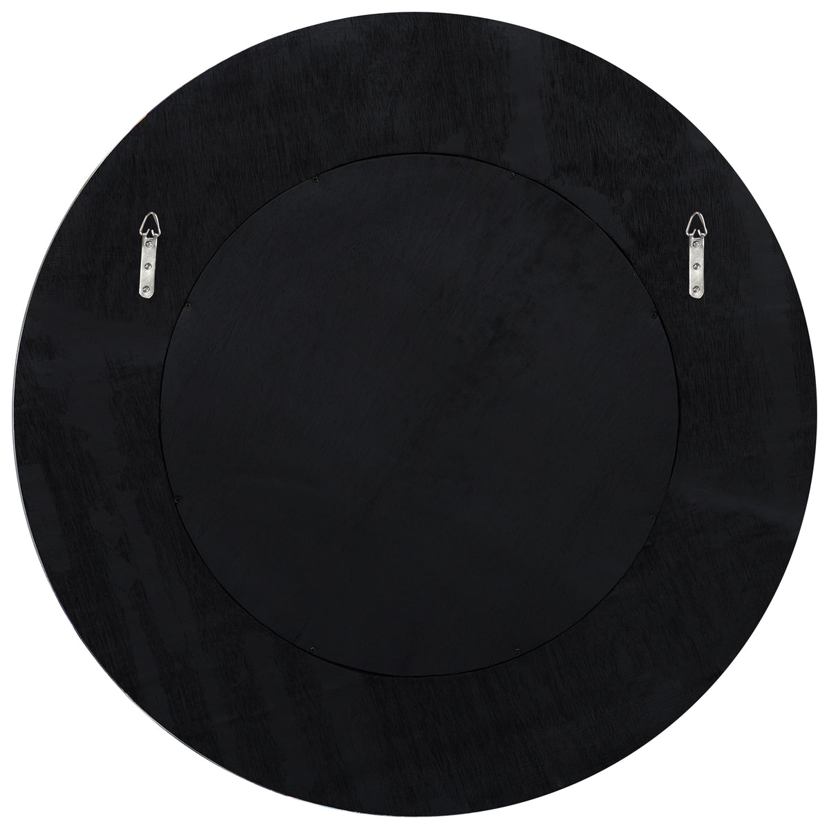 Repose Whitewash Round Mirror - Ornate Home