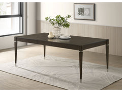 Reseda Ash Brown 81-inch Extension Leaf Dining Table - Ornate Home