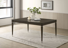 Reseda Ash Brown 81-inch Extension Leaf Dining Table - Ornate Home