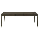 Reseda Ash Brown 81-inch Extension Leaf Dining Table - Ornate Home