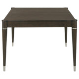 Reseda Ash Brown 81-inch Extension Leaf Dining Table - Ornate Home