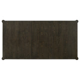 Reseda Ash Brown 81-inch Extension Leaf Dining Table - Ornate Home