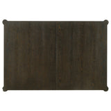 Reseda Ash Brown 81-inch Extension Leaf Dining Table - Ornate Home