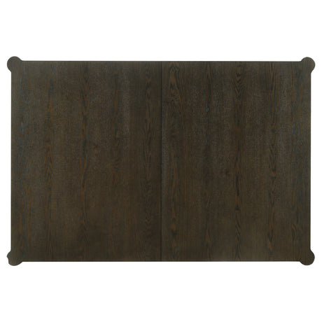 Reseda Ash Brown 81-inch Extension Leaf Dining Table - Ornate Home