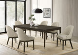 Reseda Beige Upholstered Dining Side Chair (Set of 2) - Ornate Home