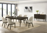 Reseda Beige Upholstered Dining Side Chair (Set of 2) - Ornate Home