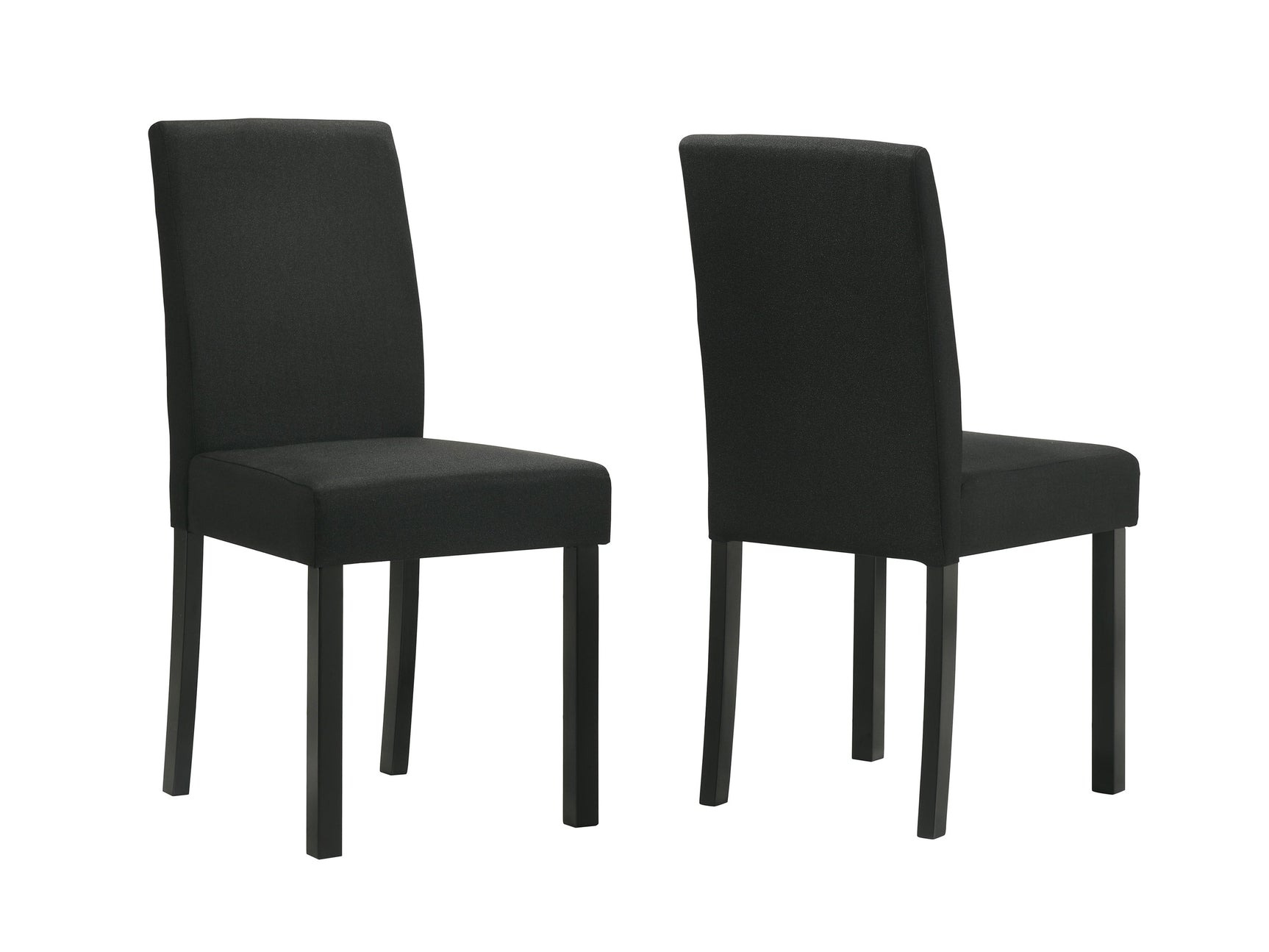Resia Black Dining Chair (Set of 2) - Ornate Home