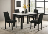 Resia Black Dining Chair (Set of 2) - Ornate Home