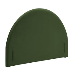 Resort Moss Green Performance Velvet Arched Headboard - Ornate Home