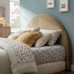 Modway Taupe Resort Performance Velvet Arched Headboard