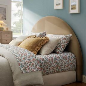 Modway Taupe Resort Performance Velvet Arched Headboard