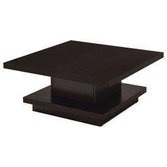 Reston Cappuccino 2-piece Square Coffee and End Table Set - Ornate Home