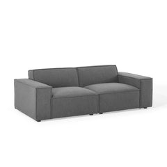 Restore Charcoal 2-Piece Sectional Sofa - Ornate Home