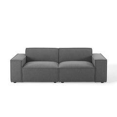 Restore Charcoal 2-Piece Sectional Sofa - Ornate Home
