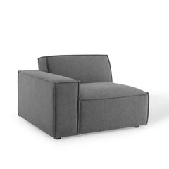 Restore Charcoal 7-Piece Sectional Sofa - Ornate Home