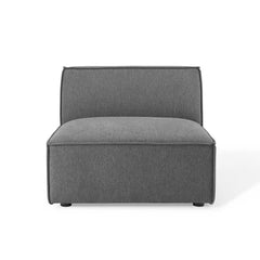Restore Charcoal Sectional Sofa Armless Chair - Ornate Home