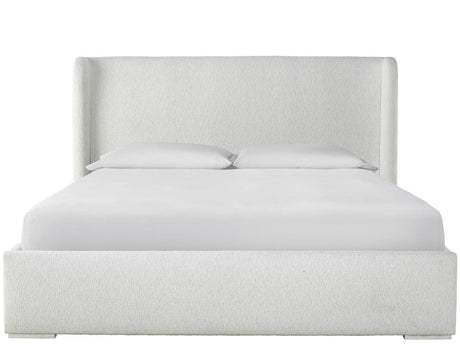 Restore Cottony Ivory Upholstered Queen Bed - Ornate Home