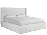 Restore Cottony Ivory Upholstered Queen Bed - Ornate Home
