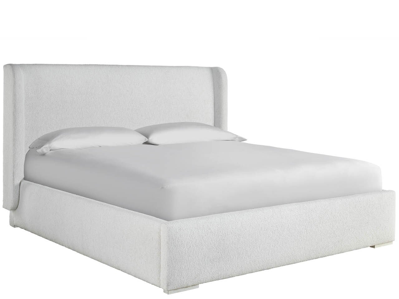 Restore Cottony Ivory Upholstered Queen Bed - Ornate Home