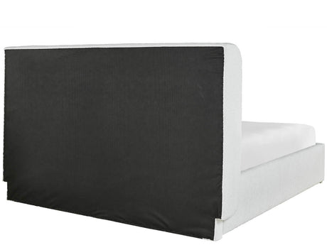 Restore Cottony Ivory Upholstered Queen Bed - Ornate Home