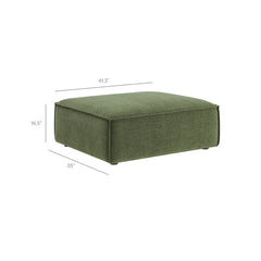 Restore Foliage 6-Piece Performance Fabric Upholstered Modular Sectional Sofa - Ornate Home