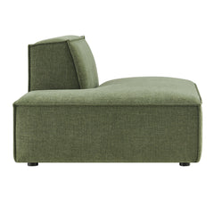 Restore Foliage Performance Fabric Upholstered Left-Facing Armless Modular Chaise - Ornate Home