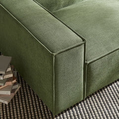 Restore Foliage Performance Fabric Upholstered Left-Facing Modular Lounge Chair - Ornate Home