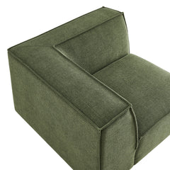 Restore Foliage Performance Fabric Upholstered Modular Corner Chair - Ornate Home