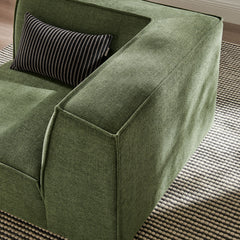 Restore Foliage Performance Fabric Upholstered Modular Corner Chair - Ornate Home