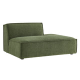 Restore Foliage Performance Fabric Upholstered Right-Facing Armless Modular Chaise - Ornate Home