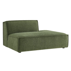 Restore Foliage Performance Fabric Upholstered Right-Facing Armless Modular Chaise - Ornate Home