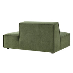 Restore Foliage Performance Fabric Upholstered Right-Facing Armless Modular Chaise - Ornate Home