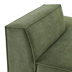 Restore Foliage Performance Fabric Upholstered Right-Facing Armless Modular Chaise - Ornate Home
