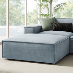 Restore Sky 6-Piece Performance Fabric Upholstered Modular Sectional Sofa - Ornate Home