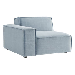 Restore Sky Performance Fabric Upholstered Left-Facing Modular Lounge Chair - Ornate Home